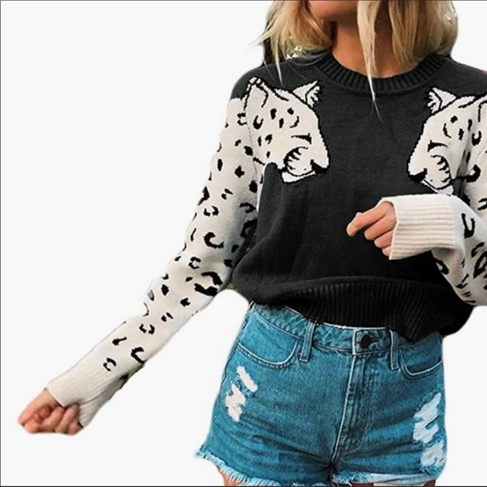 Leopard Sweater🤓